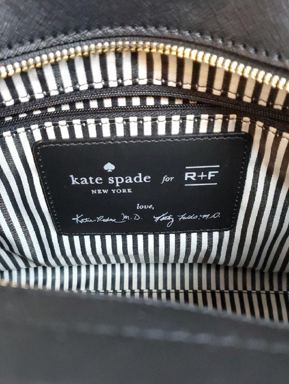 kate spade x Rodan+Fields Cameron Applique Saffiano Leather Satchel NWT - Picture 11 of 16